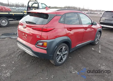 2021 Hyundai Kona Ultimate z USA, uszkodzony, nr VIN KM8K5CA5XMU611136